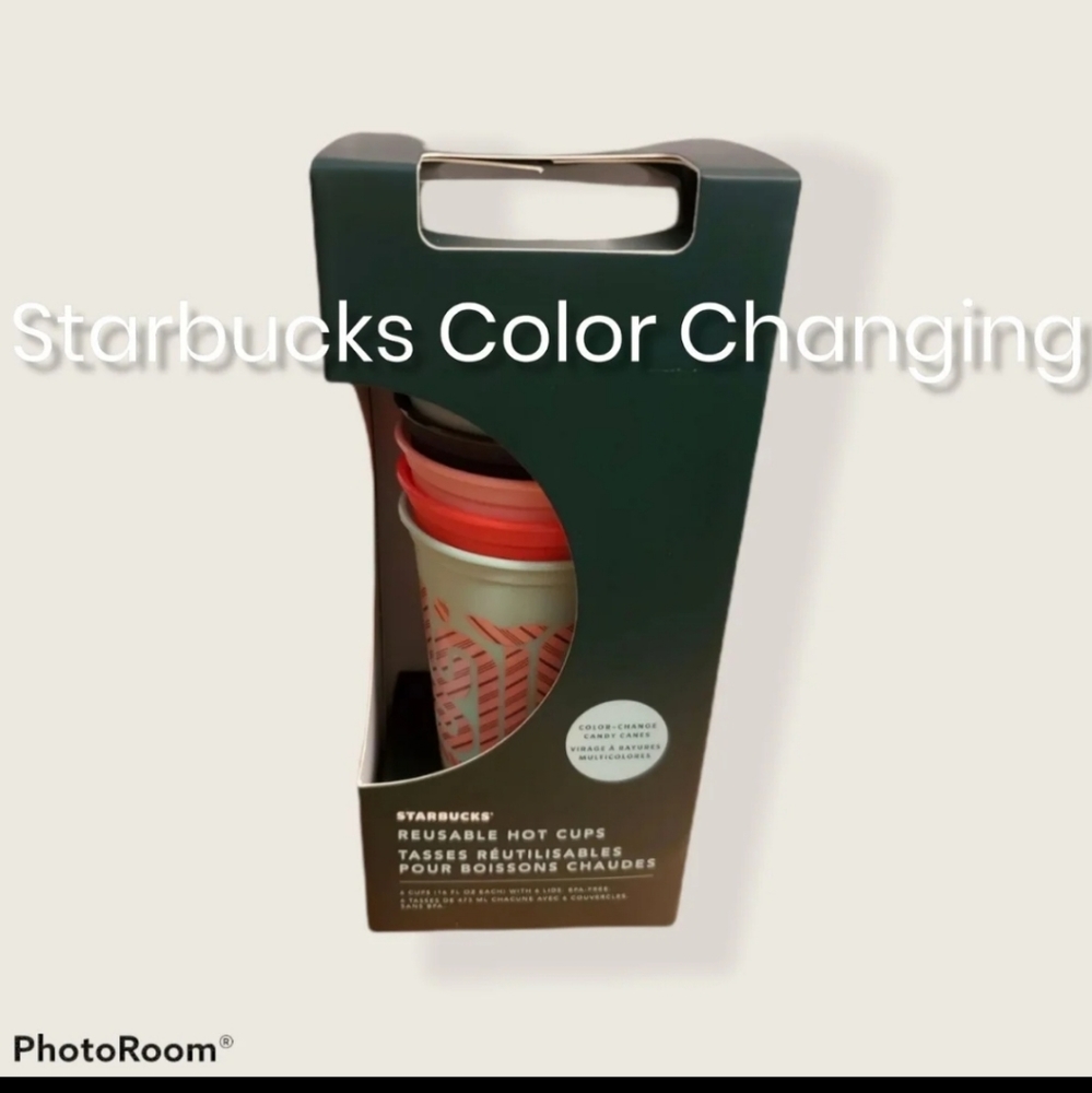 Starbucks 2020 Holiday Color Changing Tumblers